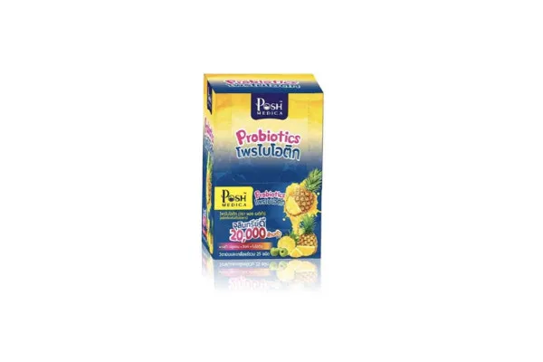 POSH MEDICA Probiotic Pineapple - 18g x 6 sachets