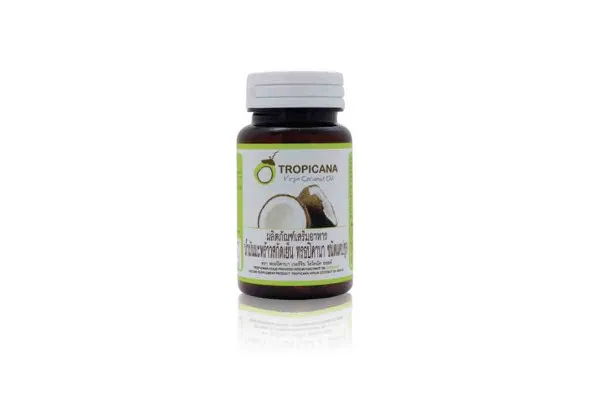TROPICANA Cold Press Coconut Oil Capsule - 60 capsules