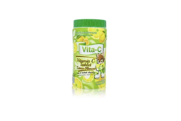VITA-C Vitamin C Tablet 25 mg, Lemon Flavour - 1000 tablets