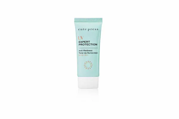 CUTE PRESS UV EXPERT Protection Tone Up Sunscreen SPF 50, Anti-Redness - 30 ml