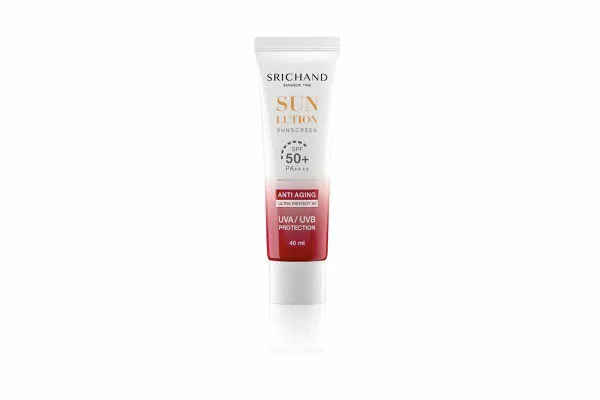 SRICHAND SUNLUTION Sunscreen, Anti Aging - 40 ml