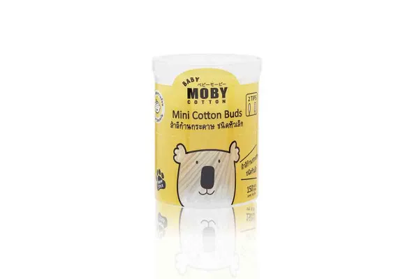 BABY MOBY Mini Cotton Buds - 150 pcs