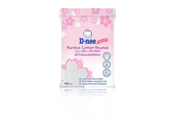 D-NEE Purified Cotton Pleated - 100 pcs