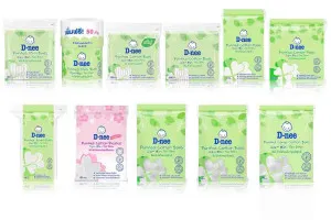 D-NEE Cotton Buds, Cotton Pads and Cotton Balls