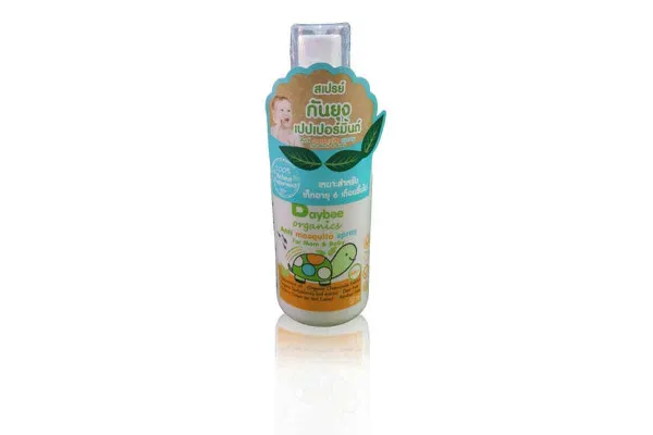 BAYBEE Mosquito Repellent, Organic Peppermint Spray - 50 ml 
