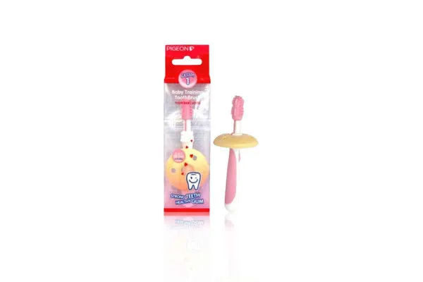 PIGEON Baby Training Toothbrush Lesson 1