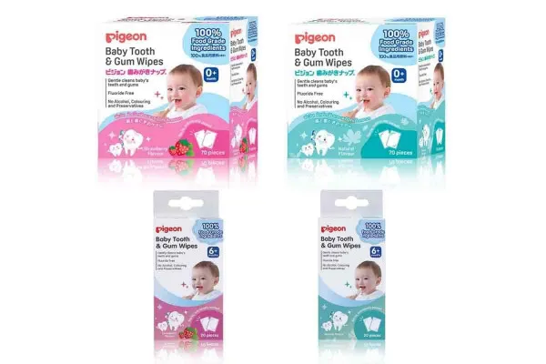 PIGEON Baby Tooth & Gum Wipes