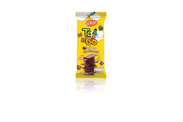 B CRIZPY TO GO, Crispy Brownie Chocolate - 20 g