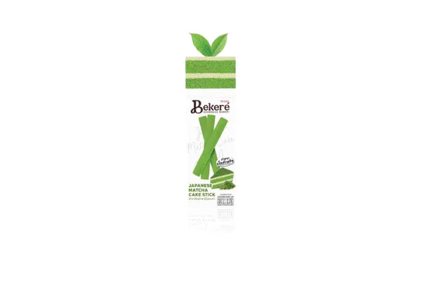 BEKERE Crispy Cake Stick, Japanese Matcha - 30 g