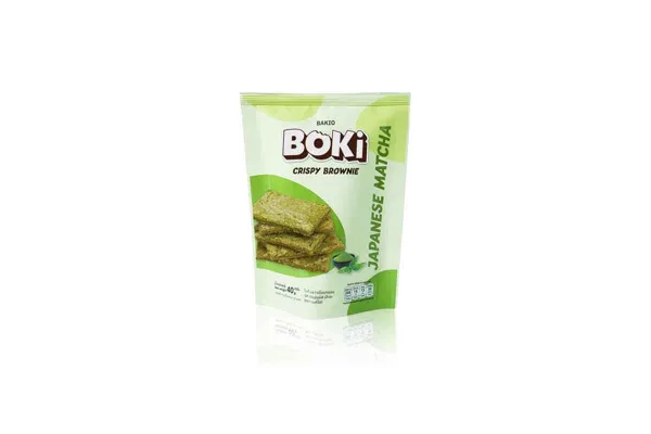 BOKI Crispy Brownie Bar, Japanese Matcha - 40 g