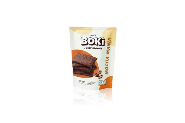 BOKI Crispy Brownie Bar, Mocha Mania - 40 g