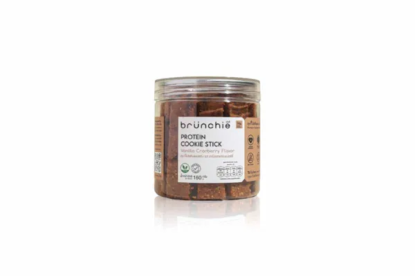 BRUNCHIE Protein Cookie, Vanilla Cranberry - 160 g