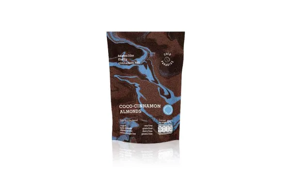 COCOPARADISE Coco Snacks, Coco-Keto Cinnamon Almonds - 64 g