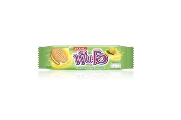 FUN-O, Sandwich Cookies Lemon Custard - 40.5 g