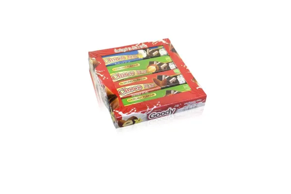 GOODY Assorted Chocolate Bars (Almond, Milk, Hazelnut)
