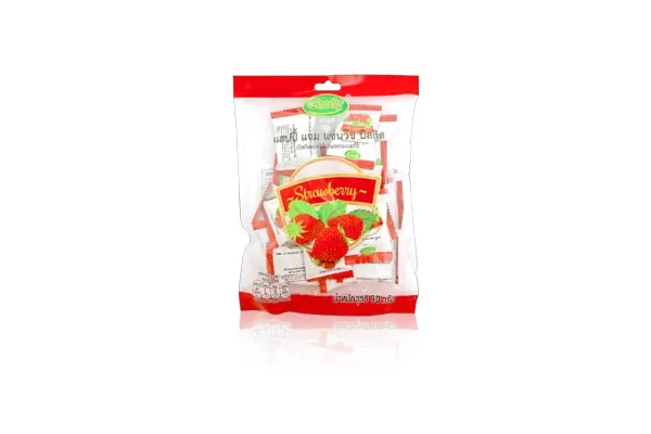 GOODY Happy, Jam Sandwich Biscuits Strawberry - 90 g