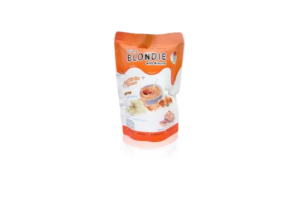 J-DELI, Crispy Blondie with Almond Thai Milk Tea - 45 g