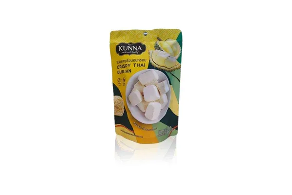 KUNNA Crispy Snacks, Durian - 25 g