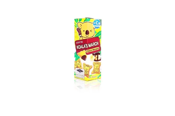 LOTTE Koala's March, Choco Banana - 37 g