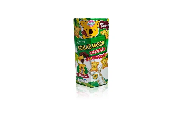 LOTTE Koala's March, Chocolate - 195 g