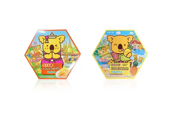 KOALA MARCH, Playful Filling Biscuit in Family & Souvenir Pack