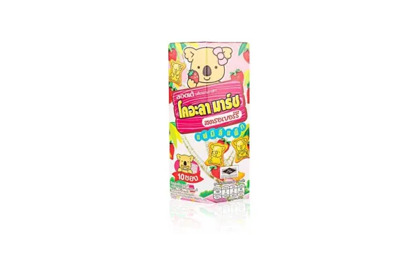 LOTTE Koala's March, Strawberry - 195 g
