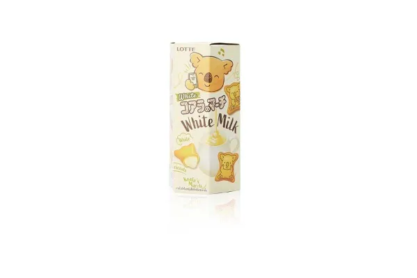 LOTTE Koala's March, White Milk & Cheese - 33 g