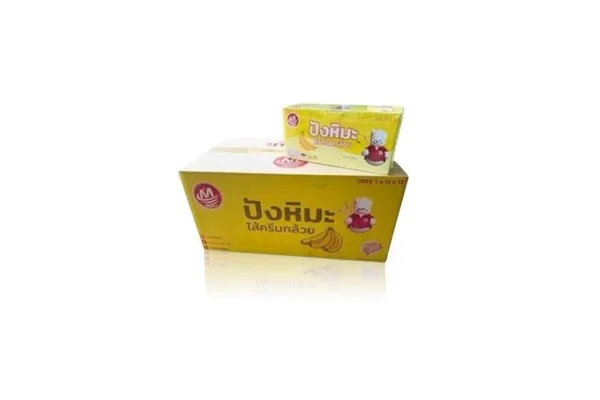 MINHUA, Snow Bread Banana - 42 g