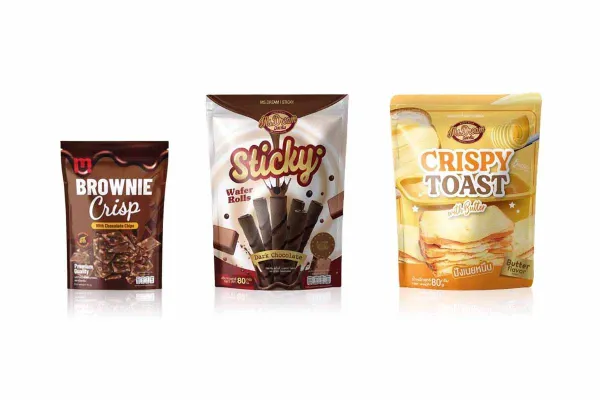 MS.DREAM Crispy Toast, Sticky Wafer Rolls & Brownie Crisp