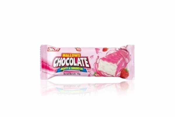 NEZLINE, Coated Marshmallow Strawberry - 10 g