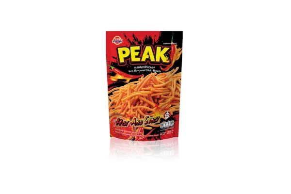 PEAK Stick Biscuits, Hot and Spicy - 55 g