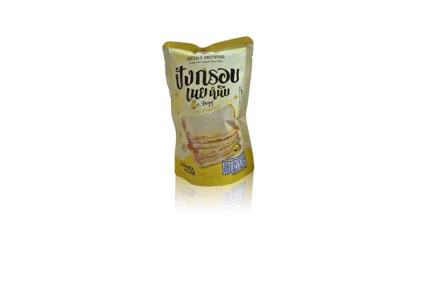 RICHLY BROWNIE, Crispy Toast Yuzu Orange Flavor - 50 g