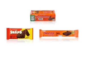 SUPERSTAR Chocolate Cream Coated and Filled Wafer