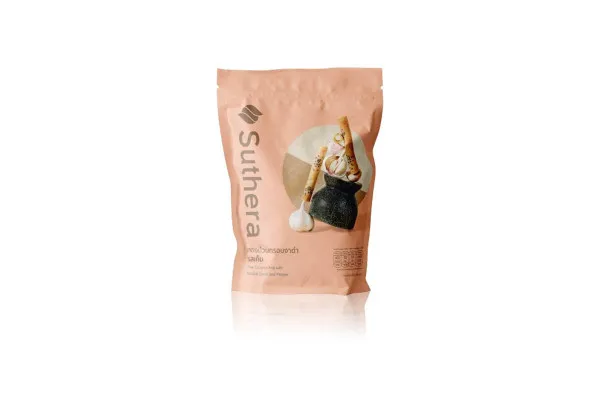 SUTHERA Coconut Roll, Garlic & pepper - 70 g