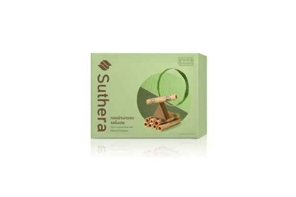 SUTHERA Coconut Roll, Pandan - 192 g