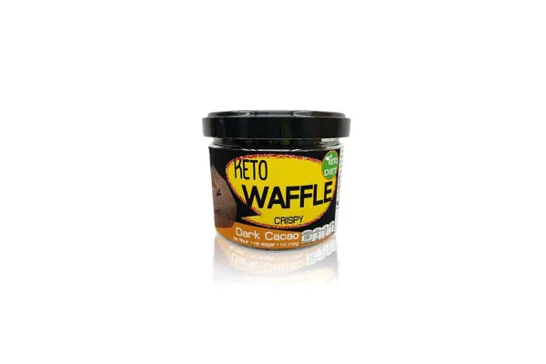 TEYA Crispy Keto Waffle, Dark Cacoa - 30 g