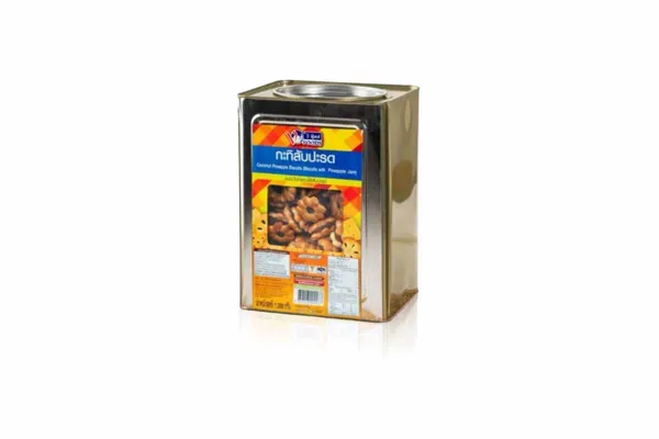 VFOODS Pineapple Jam Filled Biscuit - 1.2 Kg 
