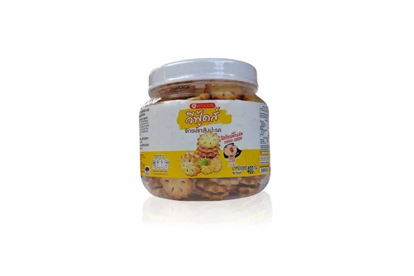 VFOODS, Coconut Biscuits with Pineapple Jam - 400 g