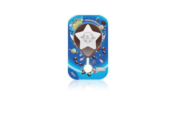 TOPCO Star Chocolate Candy, Chocolate and Milk - 168 g (14 g x 12 pcs)
