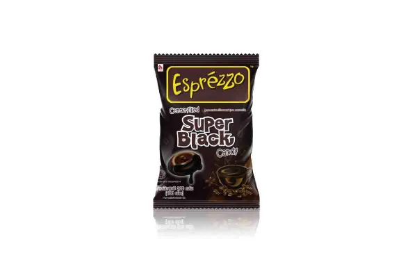 ESPREZZO Candy in Bag, Super Black -  300 g (100 pcs)