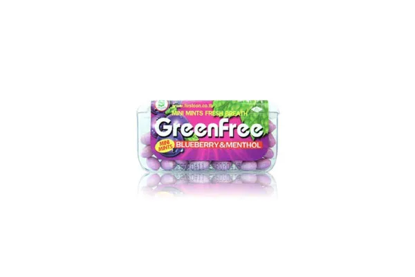 GREENFREE Mini Mint Candy, Blueberry- 12 g 