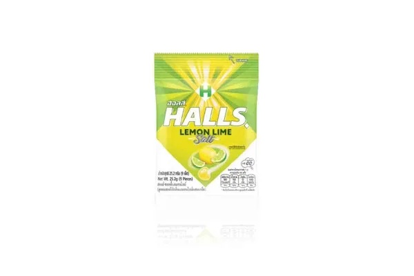 HALLS Candy in Bag, Salty Lemon - 9s