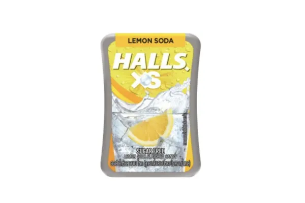 HALLS XS, Lemon Soda - 21s 