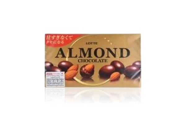 LOTTE Almond, Chocolate - 86 g