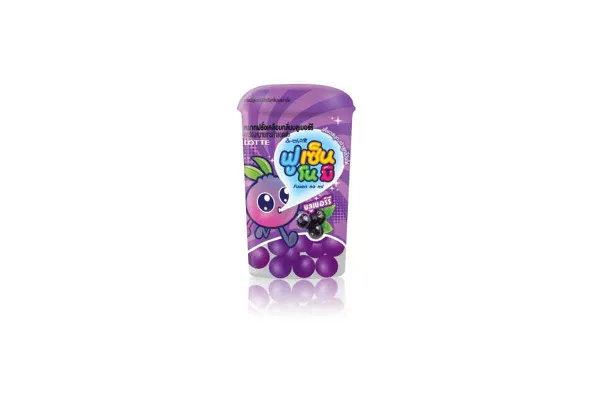 LOTTE FUSENOMI Fruity Gum, Blueberry - 15 g