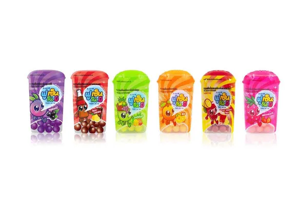 LOTTE Fusenomi Chewy Fruity Gum