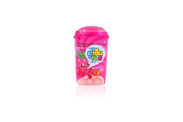LOTTE FUSENOMI Fruity Gum, Strawberry - 15 g