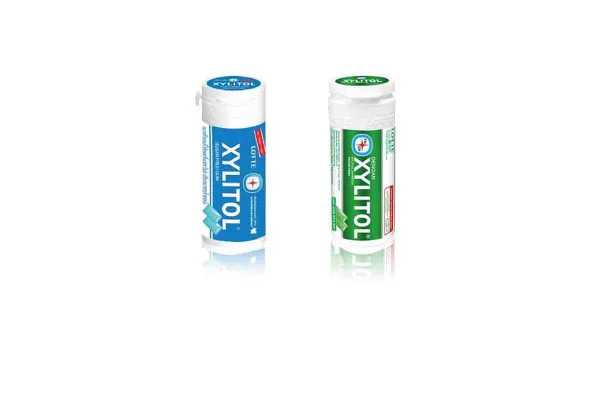 LOTTE Xylitol Sugar Free Gum in Bottle.
