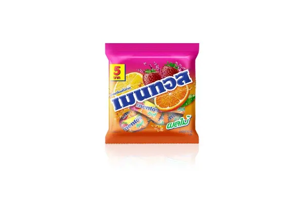 MENTOS Bag, Fruit - 18.9 g