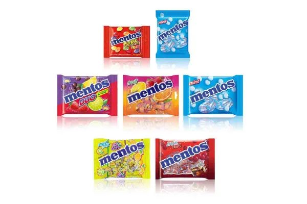 MENTOS Bag with Variety of Flavors